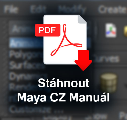 Stáhněte si příručku k programu Autodesk Maya