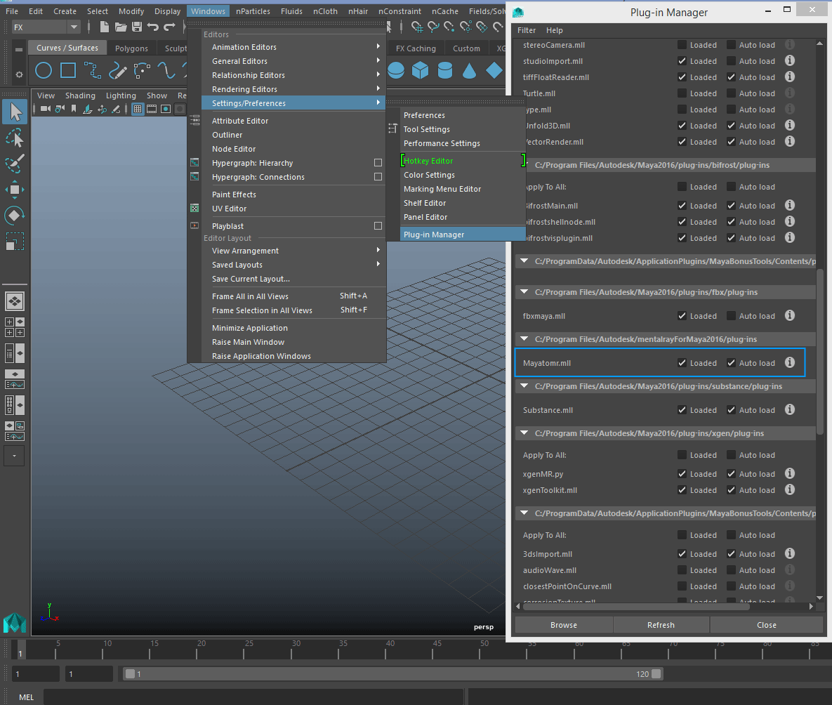 aktivace-mental-ray-pluginu-maya2016