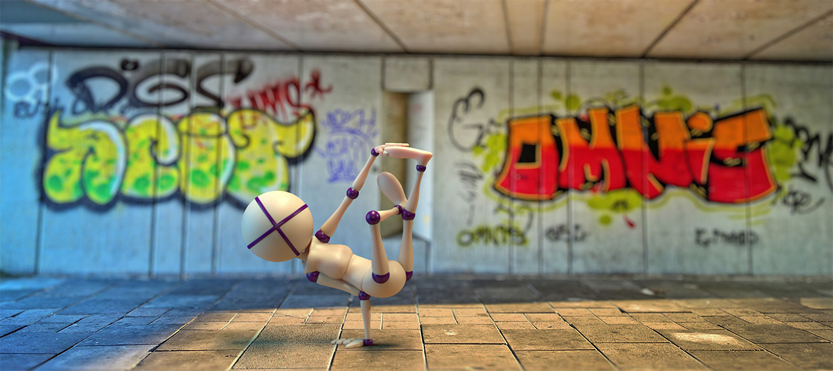 3D B-girl